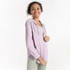 Veste de Yoga ample pour femmes, vêtements de sport, Cardigan à capuche et fermeture éclair, haut de sport à manches longues, manteau assorti pour pantalons Leggings