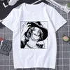 EIN STÜCK Frauen T-shirts Lustige Luffy Ace Kawaii Kurzarm Janpan Anime Manga Harajuku Ästhetische Kleidung Streetwear T-shirt G220310