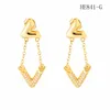 statement fashion earings women jewelry dangle earrings fashion accessories whole letter designer earrings7832588