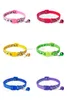 Lot Pet Supplies Nylon Puppy Rabbit Mini Chihuahua Yorkshire Dog Collar Cat Bell قابل للتعديل في الهواء الطلق LJ201109