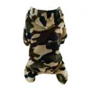 Pet Hoodie Autumn Winter Warm Camouflage Dogs Cashmere Tjockade rockar Valpkläder SXXL2044693