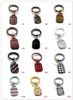 Wristlet Hand Sanitizer Bottle Holder Neoprene Keyring Holder PU Leather Keychain Bracelets Hanging Coin Purse Women Girls Decor