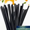 black cocktail straws