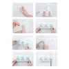 Hooks & Rails NICEYARD For Bathroom Mop Towel Strong Adhesive Hook Kitchen Shelf Home Clip Holder Organizer Wall Mounted1