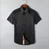 Luxury Designer Vintage Print Men's shirts Dress , Long Sleeve, Slim, Casual, S-4XL#05
