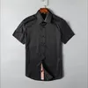 Luxury Designer Vintage Print Men's shirts Dress , Long Sleeve, Slim, Casual, S-4XL#53