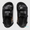 2022 fashion women sandals designer sports leather material soft comfortable classic cut out design