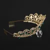 Women's Fashion headpieces Rhinestone Jewelry Party Wedding Dress Accessories Bridal Crown Designer 8 Colors Birthday Gifts P213T