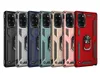 Legering ringstandaard Telefoonhoesjes Leger Grade voor Motorola Moto G 5G 2 in 1 Cover Case