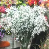 100st artificiell baby andedräkt blommor konstgjorda gypsophila fake silke blomma växt hem bröllopsfest hem dekoration rra12207