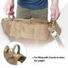 Tactical Dog Harness No Pull Pet K9 Harness Vest för medelstora stora hundar Träning Vandring Molle Dog With Pouches321i