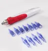 Auto Microneedle System Wired dermapen Adjustable Needle 0.25mm-2.5mm MYM derma pen N2-C Dr Pen with 102pcs 12 needles cartridge