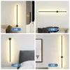 Guld Svart Modern LED Vägglampa Spegel Ljus för vardagsrum Restaurang Sovrum Vägglampa 60cm 80cm 1m 1,2m 1,45m