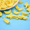 Mini Artificial Yellow Banana Decoration Craft Tools Fake Fruit Home Party Christmas DIY Material 1221515