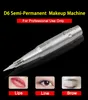 Profesyonel Kalıcı Makyaj Makinesi Dövme Makinesi Mürekkep İğneleri Ucu Seti 3D Kaş Dudaklar için Eyeliner Vücut Dövme Sanatı
