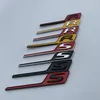 Long R S Badge Letter Emblem för Mercedes Benz AMG GTR GTS C63S E63S GLC63S GLE63S CAR STYLING TRUNK STACKER Black Red Yellow3846458