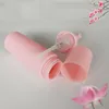 Roze 60ml reisschuimer flessen lege plastic schuim flessen hand wassen zeep mousse crème dispenser borrelende fles