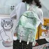 Mochila feminina lavável/eusível Adequado para garotas de escolas Backbags de viagem robusta de grande capacidade Backbags de boa qualidade LJ201225