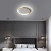 Modern LED -taklampa Fashion Round Bedroom Study Balkony Hallväg Minimalistisk dekoration Takbelysningsarmaturer ytmonterad