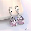 Dangle Lustre Déclaration De Mode Bijoux Blanc Rose Sexy Pierre De Lune Opale Longue Boucles D'oreilles Pour Femme Cadeau De Mariage Brincos Bijoux1