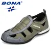 BONA Nuovo arrivo Stile popolare Bambini Scarpe casual Sintetiche Hook Loop Ragazzi Scarpe estive Ritagli Scarpe per il tempo libero all'aperto LJ200907