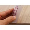 Warehouse Label Holders Paper Price Tag Holders Wood Or Metal Shelving Flexible Clear Plastic Clip