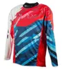 O novo downhill mountain bike motocicleta corrida terno cruz men039s e women039s jersey mx racing jersey de secagem rápida5326606