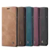 Multifunctional Leather Cases Retro Frosted Bank Card Holder Wallet Phone Case For Huawei Nova6SE Y7A P40 P30 Iphone 13 Samsung Xiaomi Smartphone