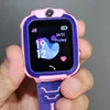 Q12 pulseira de relógio inteligente infantil lbs localizado smartwatch com câmera de discagem caixa de varejo à prova d'água para crianças uso interno e externo