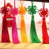 Wholesale Handmade Chinese Knot Tassel Craft Gift Jewelry Making DIY Feng Shui Pendants Crafts Home Decor Multicolor optional