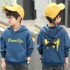 Bahar Sonbahar Çocuk Hoodies Bebek Erkek Kız Kız Sweatshirt Karikatür Karikatür Uzun Kollu Kazak Çocuk Tshirt Spor Giyim Kıyafetleri F8027962