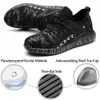 Suadeex Dropshipping Ponction Durum Çelik Toe Güvenlik Boot Yumuşak Işık İş Yıkılamaz Ayakkabı Erkekler için Y200506 Gai Gai Gai