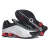 Shox R4 Yeni 2021 Teslim R4 Ayakkabı Mens Triple Siyah Beyaz Altın Oz NZ 301 Sneakers Erkek Eğitmenler Ayakkabı Boyutu 40-46
