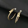 Orecchini a cerchio a vite in rame con zirconi di diamanti scintillanti orecchini a bottone circolari per donna s925 argento post fashion designer di lusso