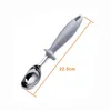 Creative Ice Cream Tools Scoop Ball Mold Fruit Digger Keuken Dining Bar Tool Metal Materiaal XG0411