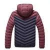 Winter Men Jackets Coat Cotton Thick Male Hooded Warm Outwear Coats Brand Clothing Sportswear Zipper Men's Overcoat Windbreaker 201210