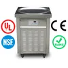 Ticari mutfak ekipmanları ETL CE 55 cm tava aperatif gıda rulo dondurma makinesi
