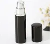 Refill Bottle Black color 5ml 10ml Mini Portable Refillable Perfume Atomizer Spray Bottles Empty Bottles Cosmetic Containers