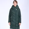 Spring Autum Womens Parka Warm Windproof Thin Women Coat Long Plus Size Quilting Cotton Standing Collar Jackets Outwear 201027