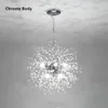 Moderne Art Decor G9 LED Hanglamp 8 9 10 12 Lights Romantische Paardebloem Kroonluchter Indoor Luxe Ronde Crystal Lighting voor Eetkamer Hotel