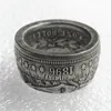 HB24 Handmake Münze Ring von Hobo Morgan Dollar Heißer Verkauf Handwerk Für Männer oder Frauen Schmuck US-Größe (8-16)