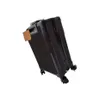 Valise de voyage Bagages Bagages Mode Hommes Femmes Tronc Sac Fleurs Lettres imprimer Valise Trolley Roue Universelle Sacs Polochons impression valise marron poignée passager