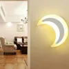 Soggiorno moderno camera da letto per bambini arredamento nuvole lampade da parete AcrylicIron minimalista Sconce light AC85-265V Applique da parete a LED per bambini faro specchio da bagno