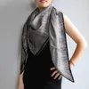 스카프 큰 광장 100% 실크 목도리 케이프 스카프 여성 패션 랩 Foulard Thicken 135*135CM1