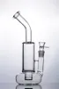 Tornado Cyclone Glass Bongs Buoy Base Bong Best Recycler Glass Bong Stemless厚手ビーカーボウ付