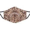 Masques de visage de mode Sequin Paillette Lavable Coton Doux À L'intérieur Pour Les Femmes Masques De Fête Danse Décoration Sexy