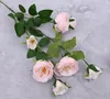 Rosa imitation dekorativa blommor bröllop uppsättning tak dekoration oncidium dimma arrangemang peony falsk hortensia blomma
