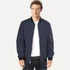 Mäns Jackor Bomber Jacket Mens Casual Coats Slim Windbreakers Fashion Male Outwear Brand Clothing Plus Size1