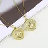 Creative 12 Horoscope Pendant Necklace for Women Men Sweet Party Necklace Jewelry Gifts2655730