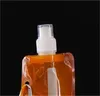Sac d'eau pliant en plastique Transparent bouteille d'eau de couleur pure Sport de plein air Multi couleurs tasse nouveauté 1 6lg L1